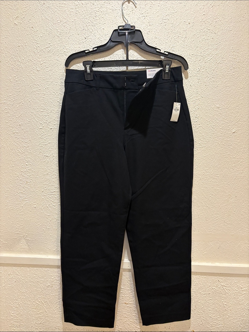 Old Navy Black Straight-Leg Women's Pants